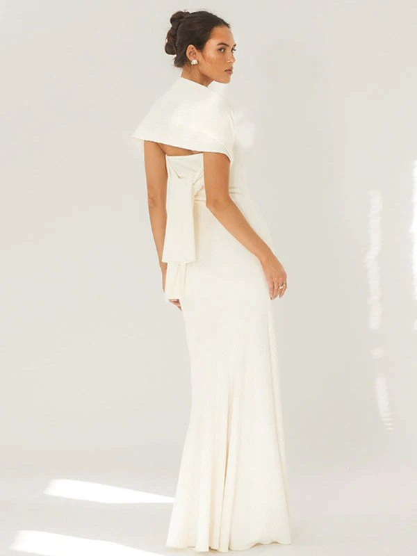 Heidi-Mode | Wickelsaum Schal Kleid - Image 8