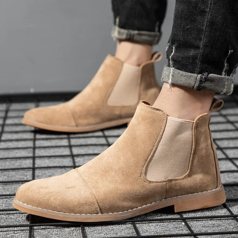 Heidi-Mode | Wildleder Chelsea Boots für Herren Stilvoll & Nachhaltig - Image 2
