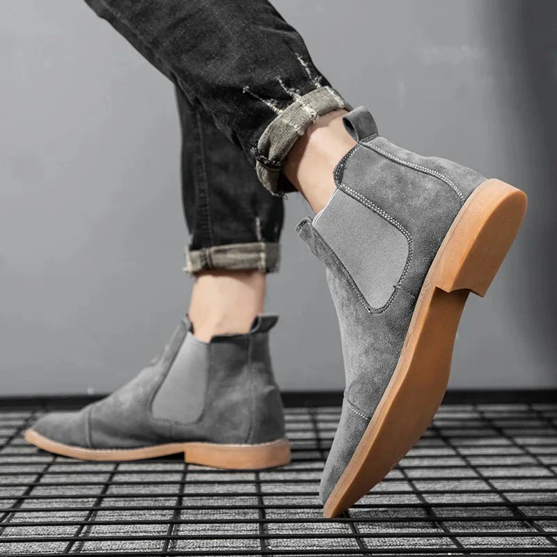 Heidi-Mode | Wildleder Chelsea Boots für Herren Stilvoll & Nachhaltig - Image 3