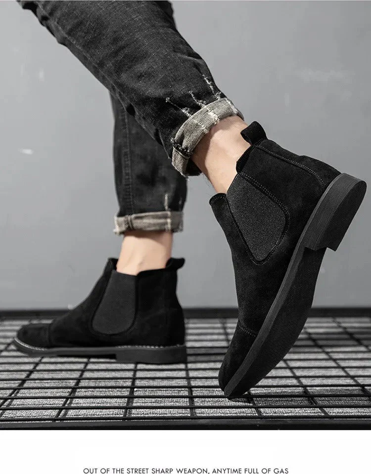 Heidi-Mode | Wildleder Chelsea Boots für Herren Stilvoll & Nachhaltig - Image 7