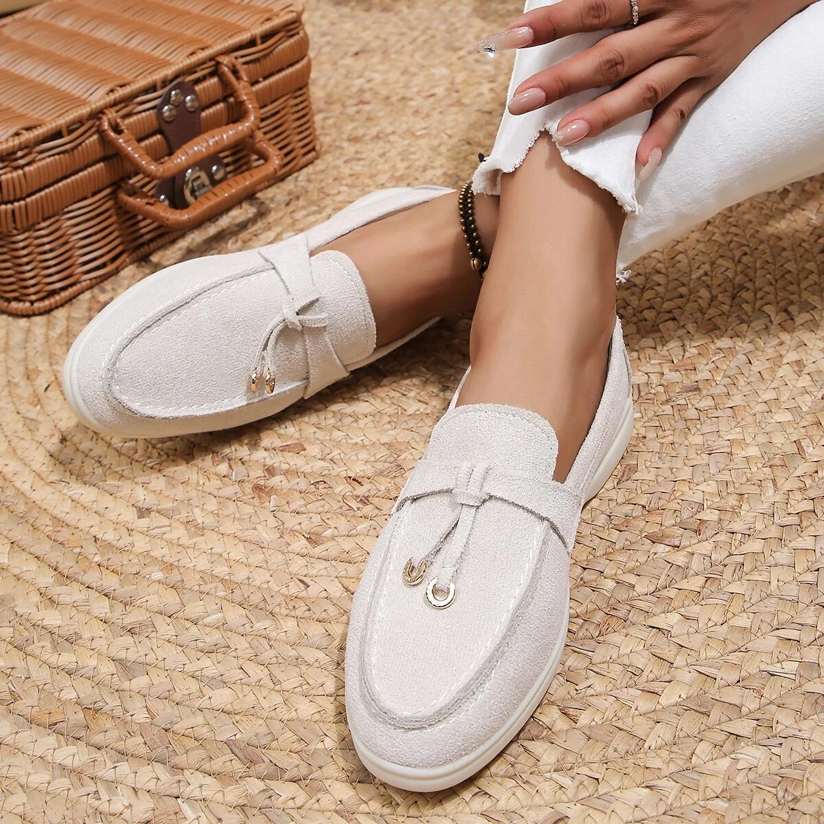 Heidi-Mode | Wildleder Loafer
