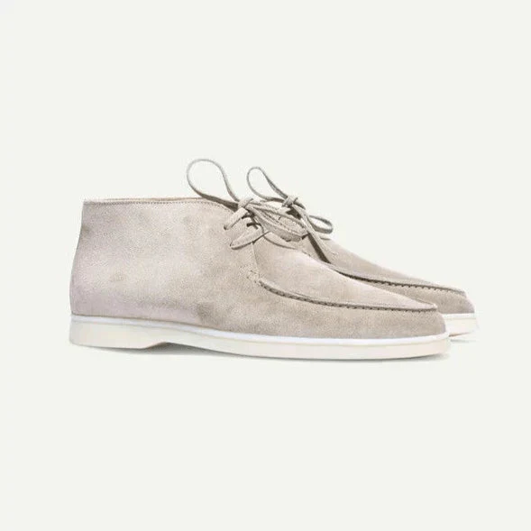 Heidi-Mode | Wildleder Schnürschuhe Herren Schuhe Formal und Lässig
