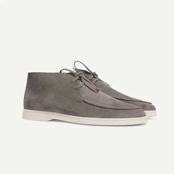 Heidi-Mode | Wildleder Schnürschuhe Herren Schuhe Formal und Lässig - Image 2
