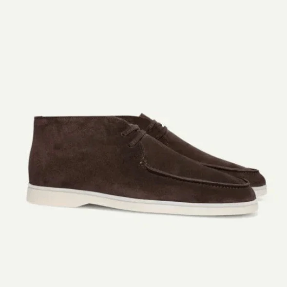 Heidi-Mode | Wildleder Schnürschuhe Herren Schuhe Formal und Lässig - Image 6