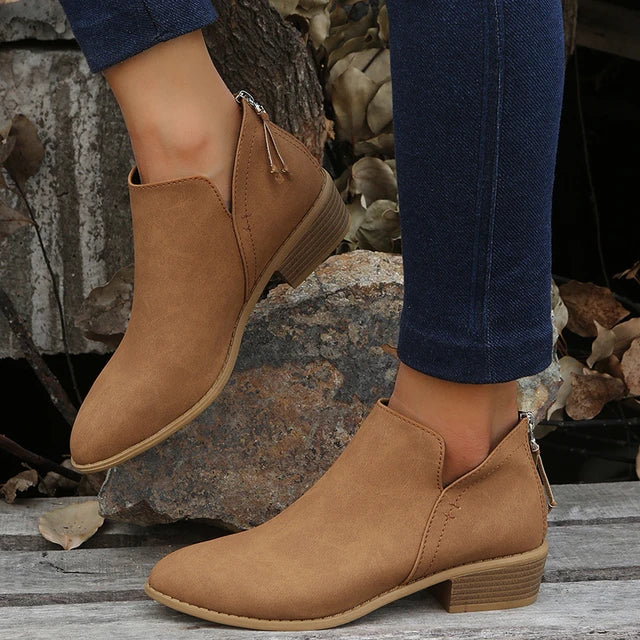 Heidi-Mode | Stylische Wildleder Stiefeletten Mit - Image 7