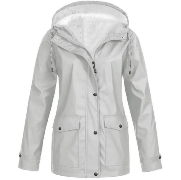 Heidi-Mode | Wind- und Wasserdichte Outdoor-Jacke mit Fleece-Futter - Image 4