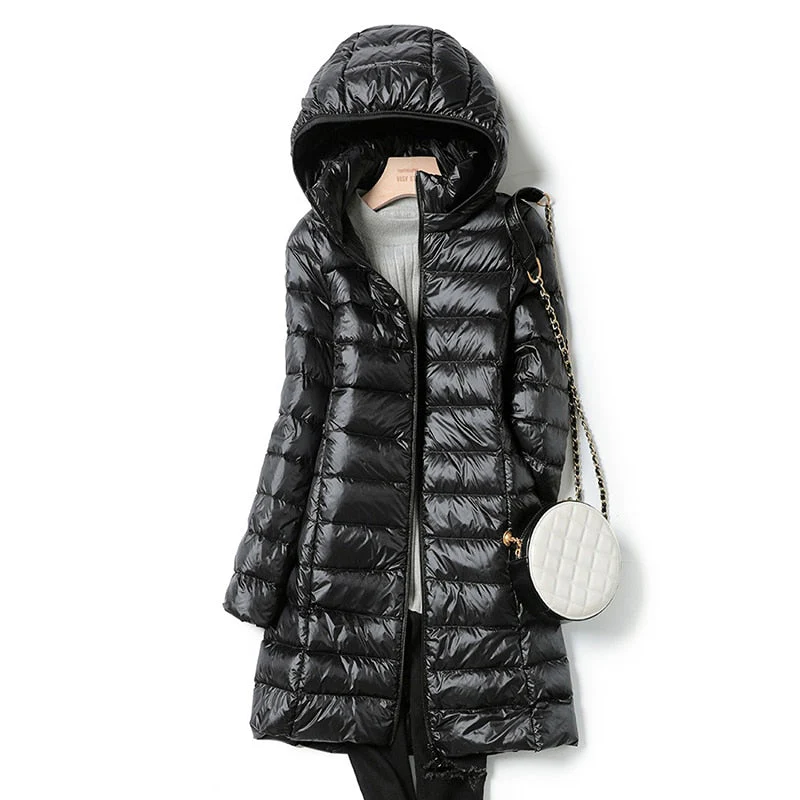 Heidi-Mode | Winter Ultralight Hooded Jacket - Image 4