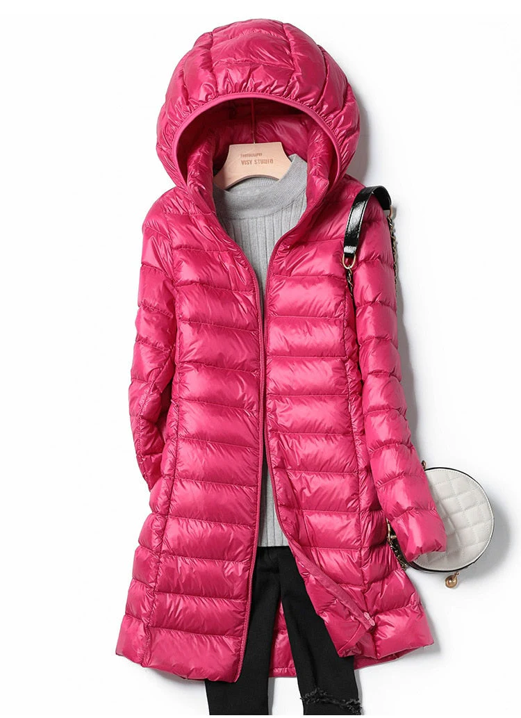 Heidi-Mode | Winter Ultralight Hooded Jacket - Image 6