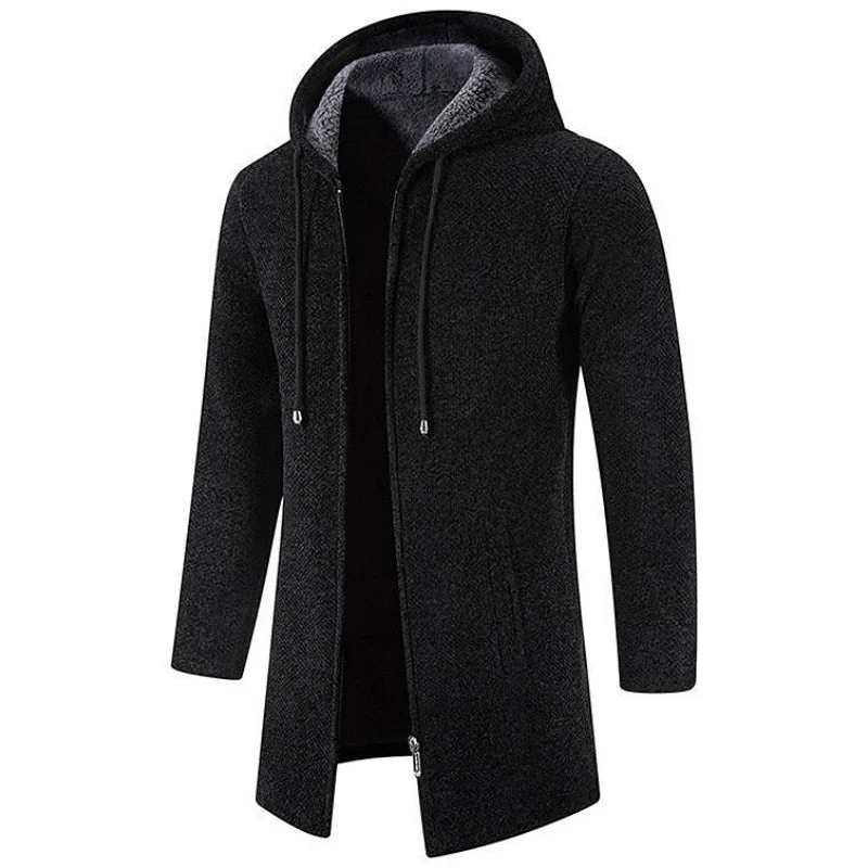 Heidi-Mode | Herren Wolljacke mit Kapuze - Image 2