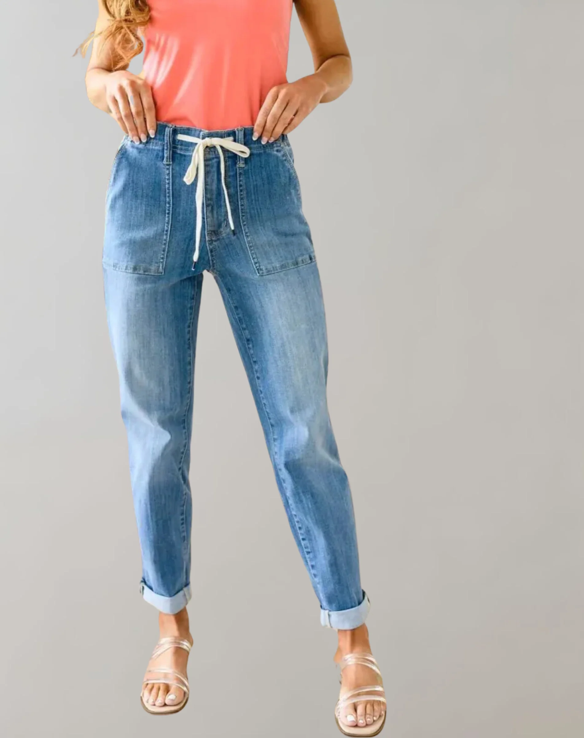 Heidi-Mode | Elastische Jogger-Jeans