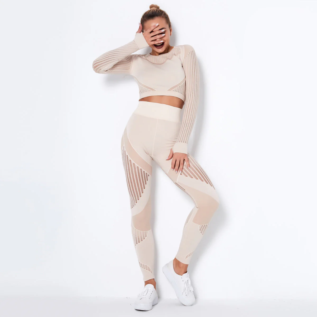 Heidi-Mode | Yoga-Anzug mit Langen Ärmeln - Image 10