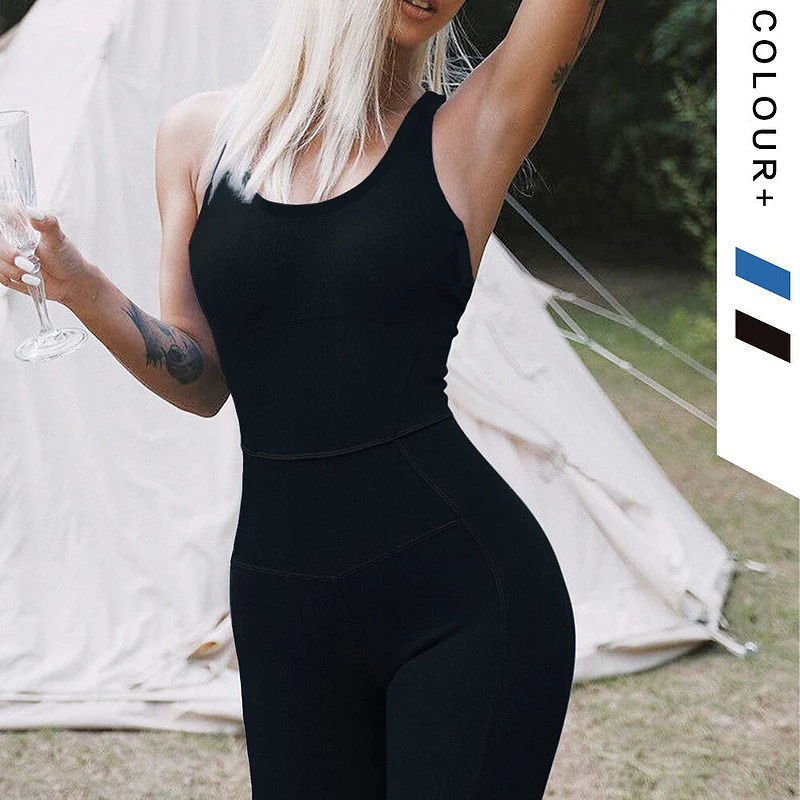 Heidi-Mode | Yoga Sportliche Einteiler Bodysuits Fitness Training Kleidung - Image 5