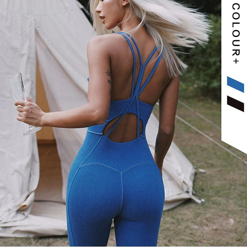 Heidi-Mode | Yoga Sportliche Einteiler Bodysuits Fitness Training Kleidung - Image 6