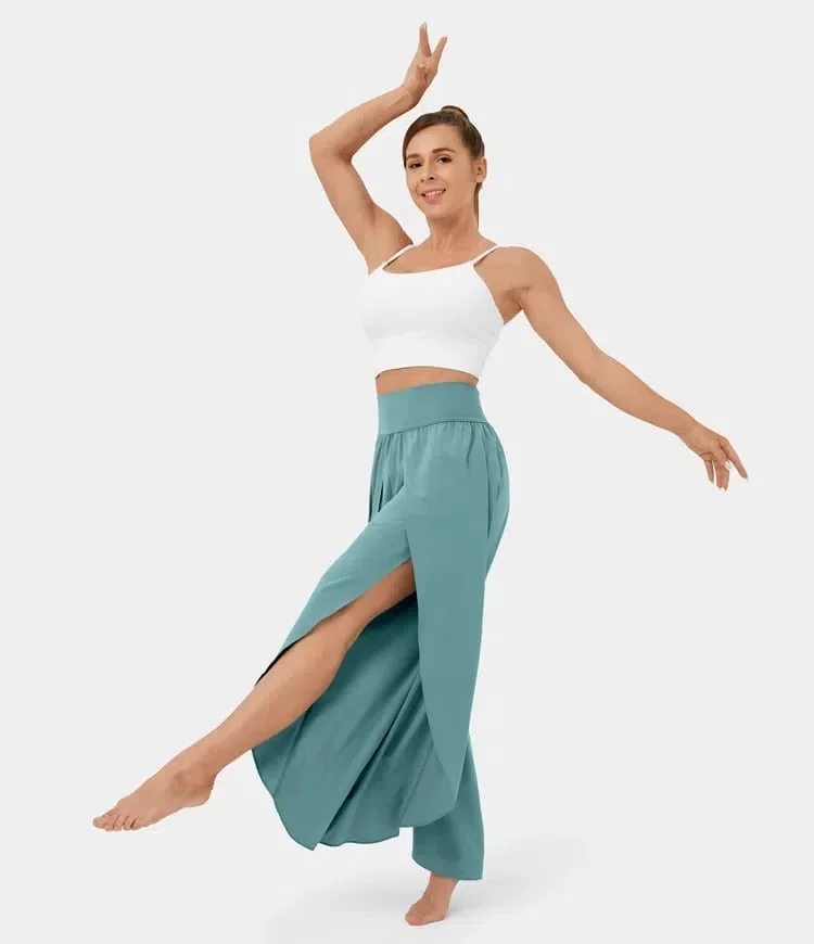 Heidi-Mode | Yogahose mit Weitem Bein