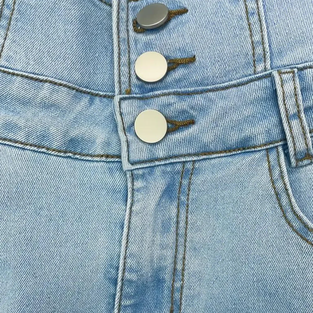 Heidi-Mode | Zerrissene High Waist Jeans für Damen - Image 2