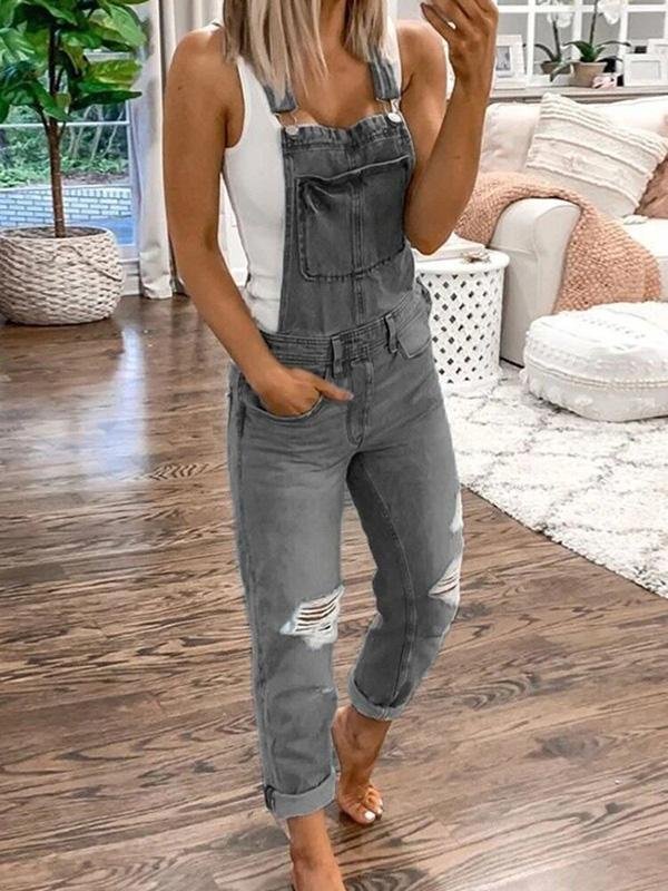 Heidi-Mode | Zerrissener Overall
