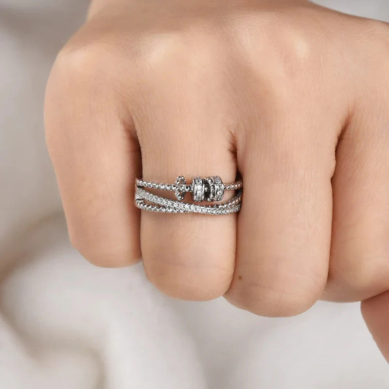 Heidi-Mode | Zirkonium Zappel Ring - Image 3
