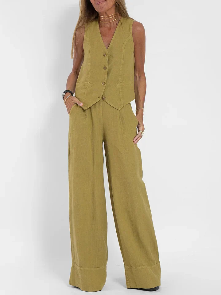 Heidi-Mode | Zweiteiliges Weste-Set für Damen - Image 13