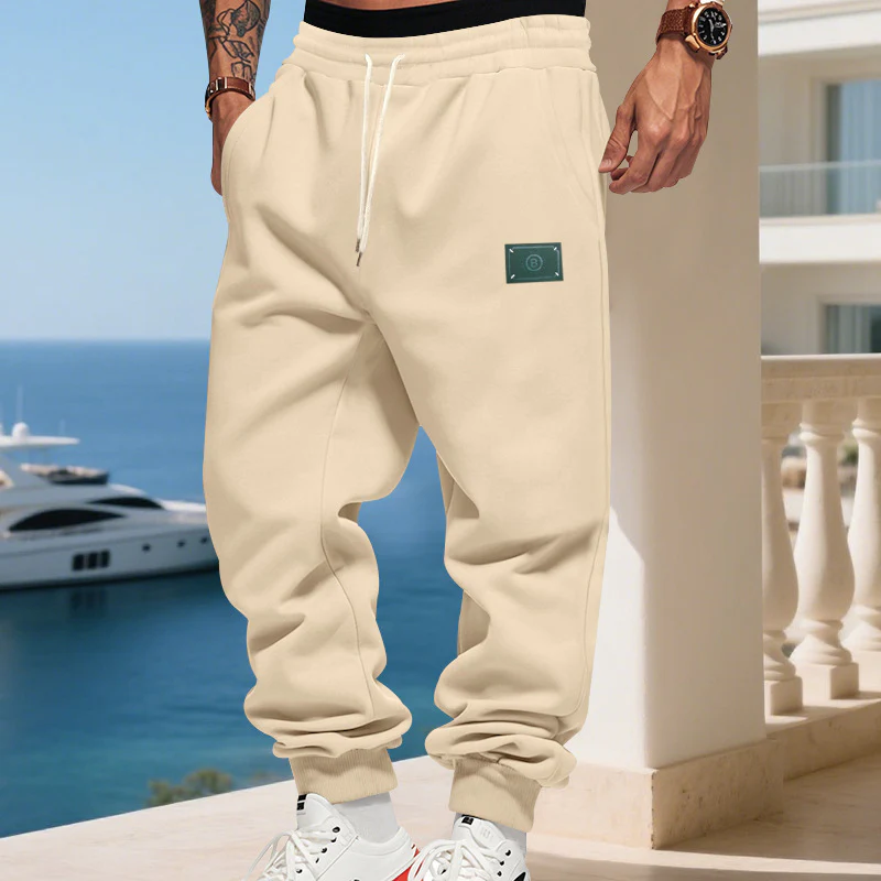 Herren bequeme Hoodie-Jogginghose mit elastischem Bund und praktischen Eingrifftaschen Heidi-Mode - Image 2