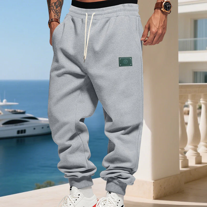 Herren bequeme Hoodie-Jogginghose mit elastischem Bund und praktischen Eingrifftaschen Heidi-Mode - Image 5