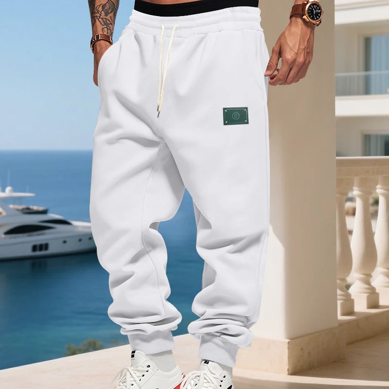 Herren bequeme Hoodie-Jogginghose mit elastischem Bund und praktischen Eingrifftaschen Heidi-Mode - Image 8