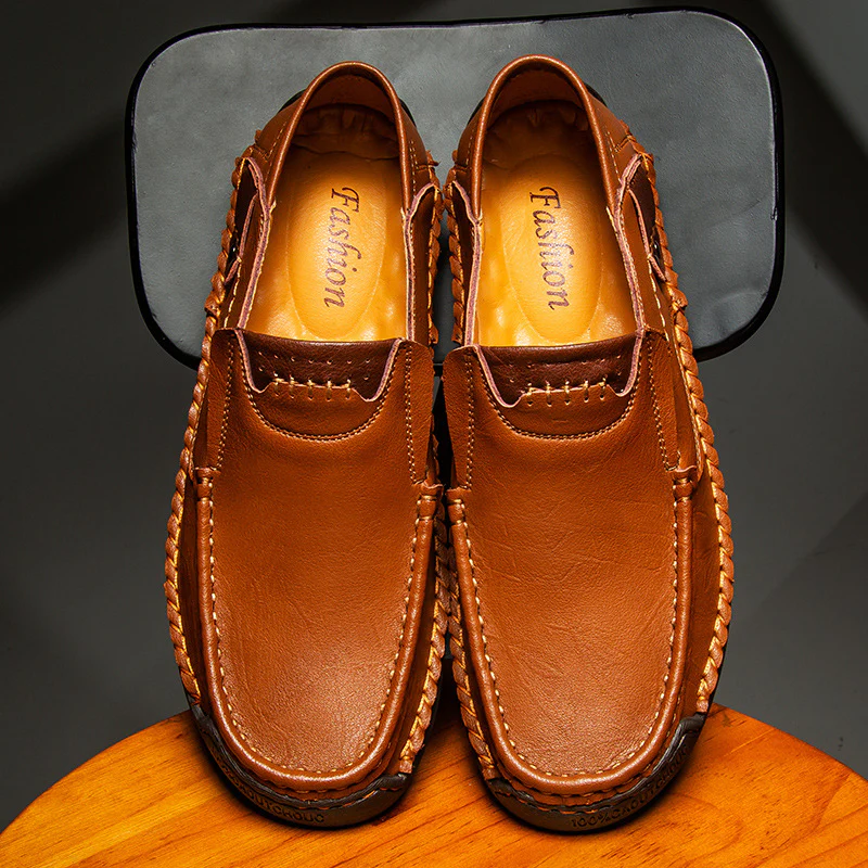 Herren Bequeme Mokassins mit lässigem Design und bequemer Sohle Heidi Mode - Image 4