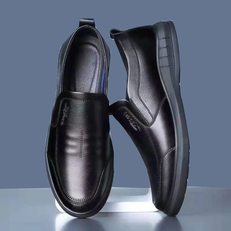 Herren bequeme Slip-On Freizeitschuhe mit komfortabler Sohle Heidi Mode - Image 3