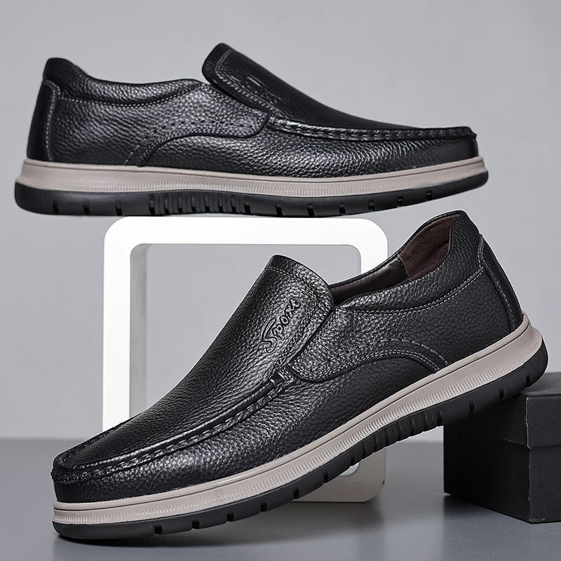 Herren Bequeme Slip-On Mokassins mit rutschfester Sohle Heidi Mode - Image 3