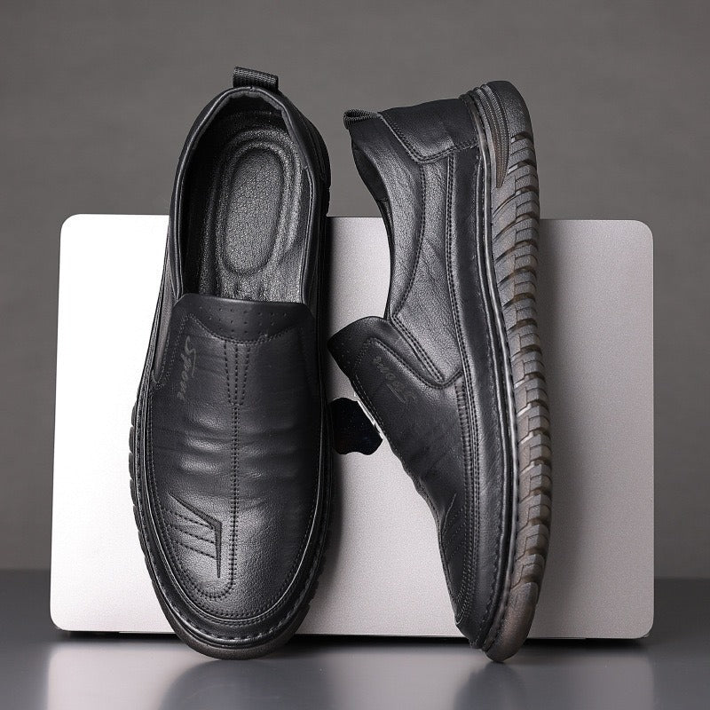 Herren Bequeme Slip-On Schuhe mit komfortabler Dämpfung Heidi Mode - Image 4