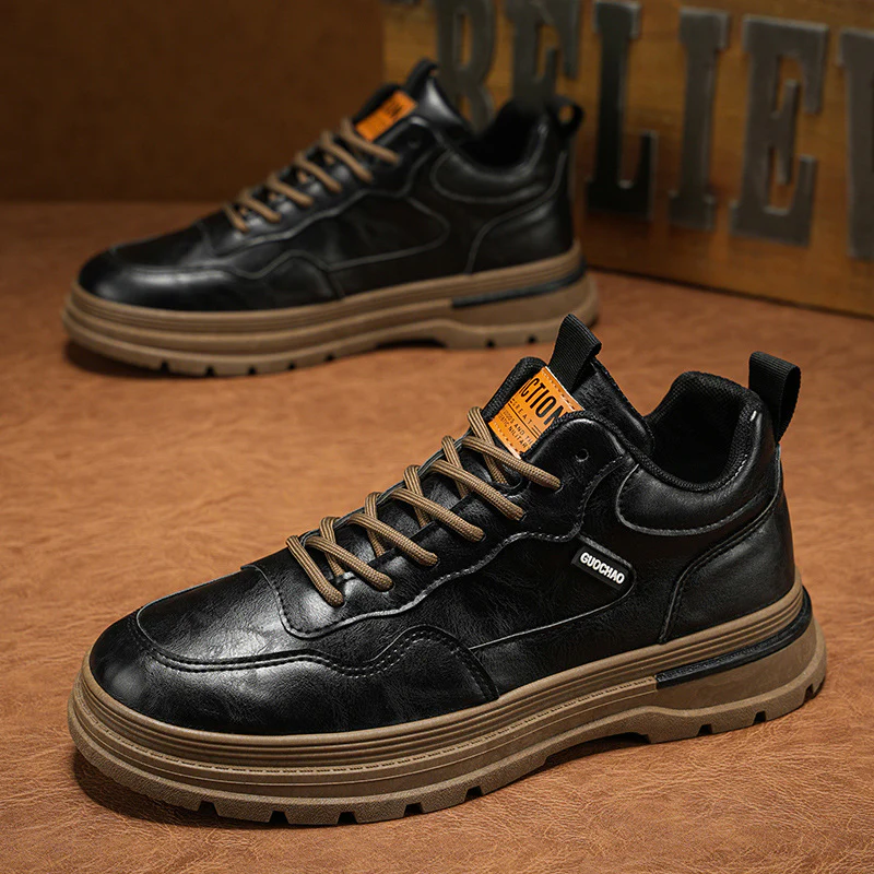 Herren Bequeme und stylische Freizeit-Sneaker mit robustem Sohlenprofil Heidi Mode - Image 4