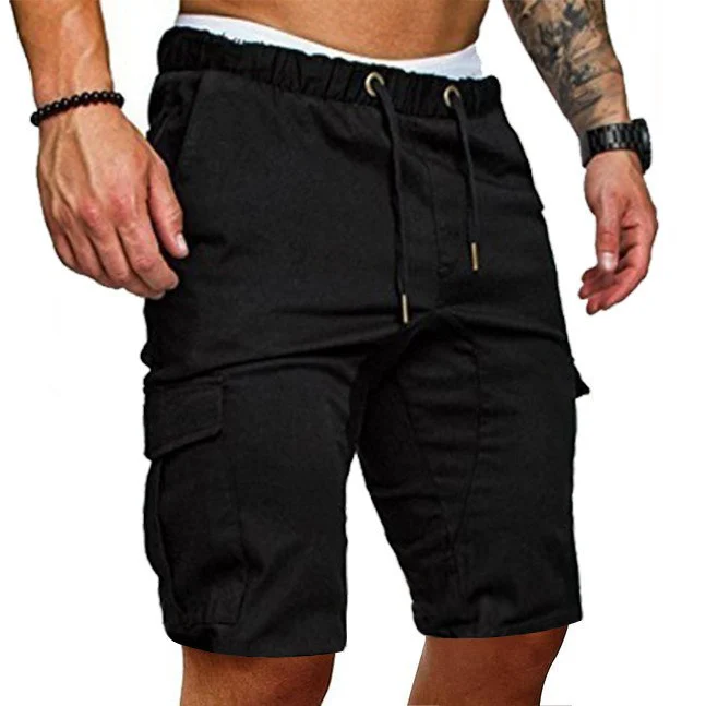 Herren Cargo-Shorts mit elastischem Bund und praktischen Taschen Heidi-Mode - Image 2