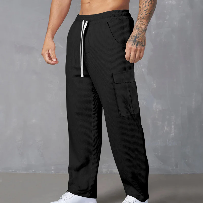 Herren Cargohose mit elastischem Bund und praktischen Taschen Heidi-Mode - Image 2