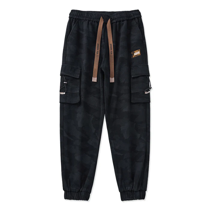 Herren Cargohose mit funktionalen Reißverschlusstaschen und elastischem Bund Heidi-Mode - Image 2