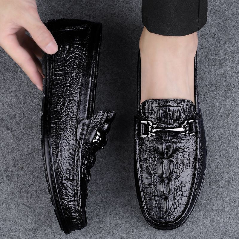 Herren Elegante Mokassins aus hochwertigem Leder mit zeitlosem Design Heidi Mode
