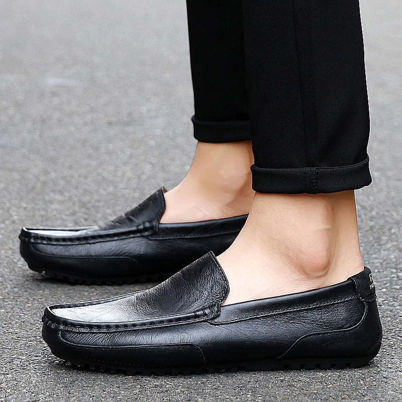 Herren Elegante Mokassins aus weichem Leder Heidi Mode - Image 3