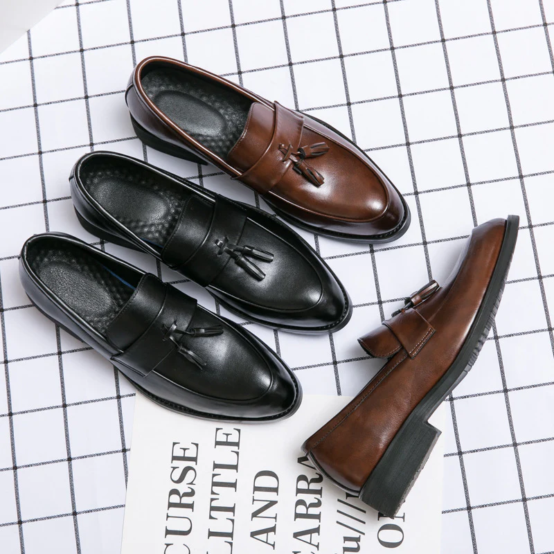 Herren Elegante Mokassins mit modischem Quastendesign Heidi Mode - Image 4