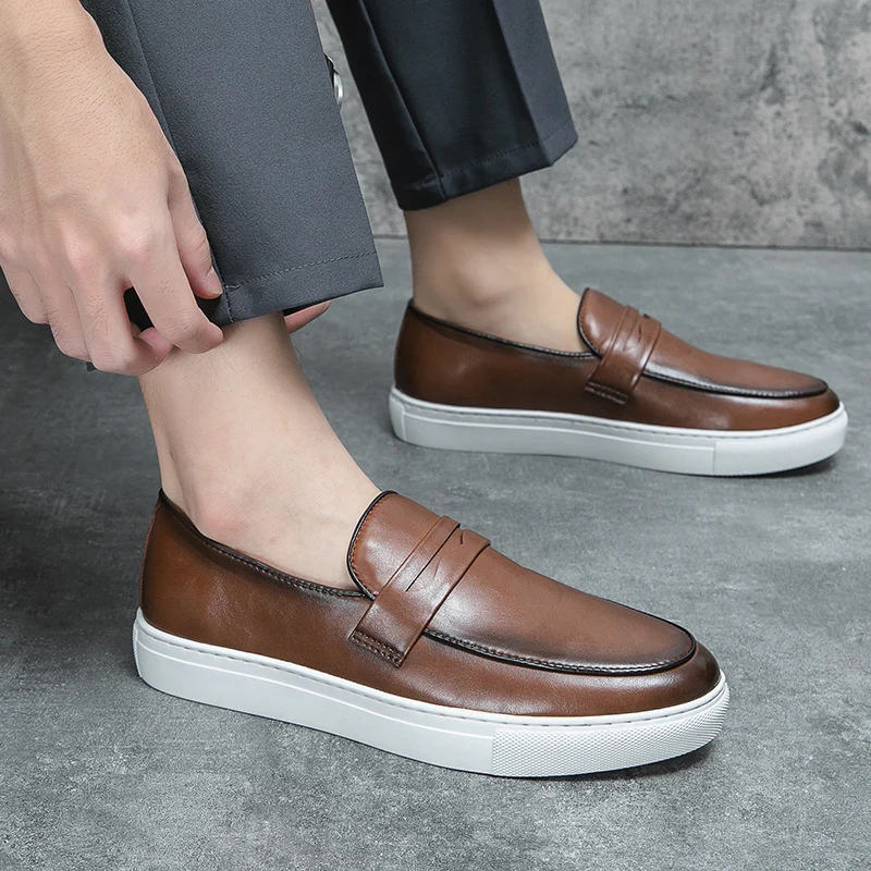 Herren elegante Mokassins mit sportlichem Design Heidi Mode - Image 4