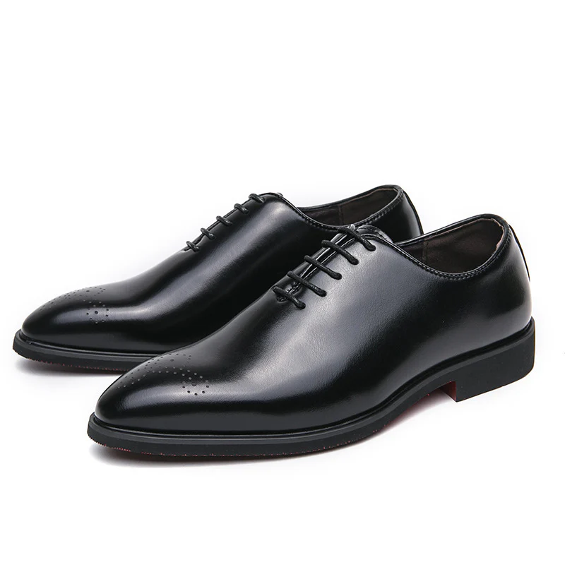 Herren Elegante Schnürschuhe aus hochwertigem Leder Heidi Mode - Image 5