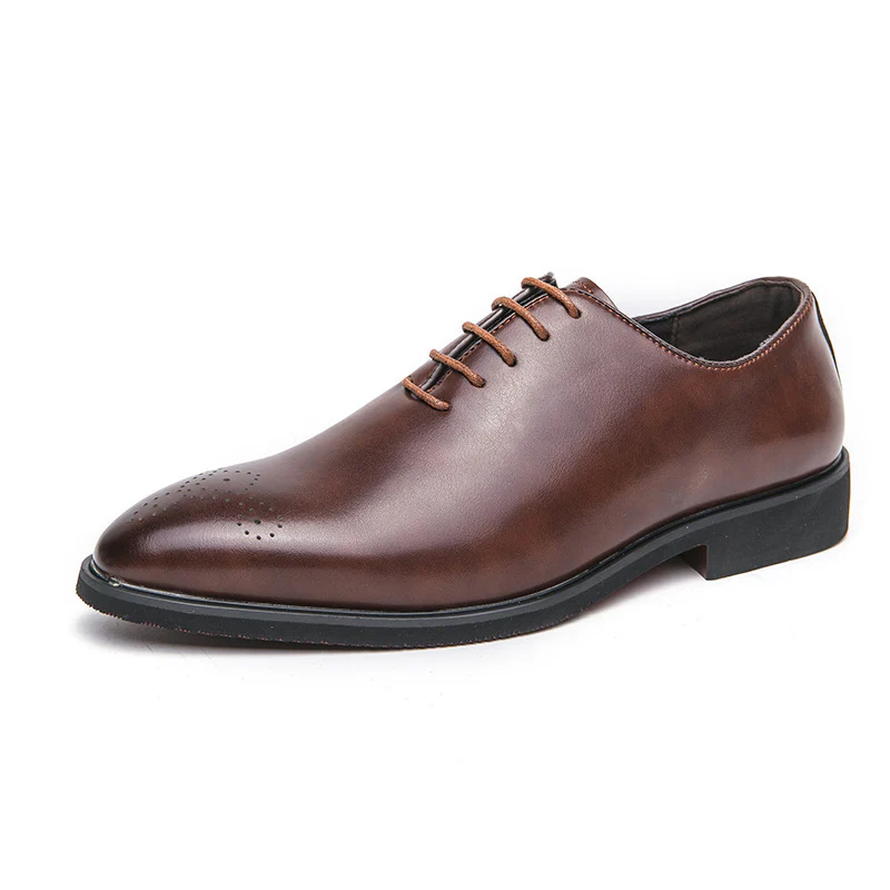 Herren Elegante Schnürschuhe aus hochwertigem Leder Heidi Mode - Image 6