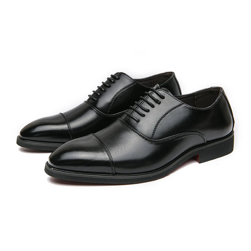 Herren Elegante Schnürschuhe aus hochwertigem Leder mit komfortabler Innensohle Heidi Mode - Image 5
