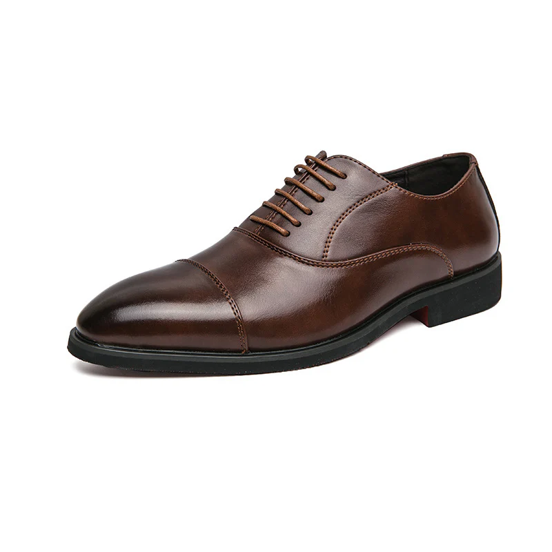 Herren Elegante Schnürschuhe aus hochwertigem Leder mit komfortabler Innensohle Heidi Mode - Image 7