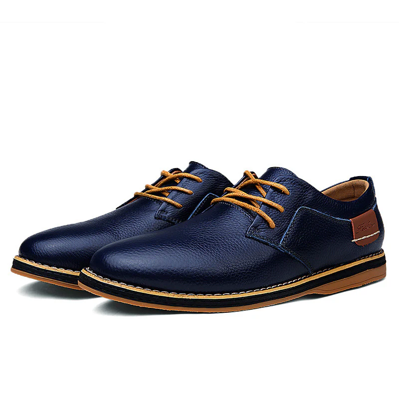 Herren Elegante Schnürschuhe aus hochwertigem Leder mit rutschfester Sohle Heidi Mode - Image 4