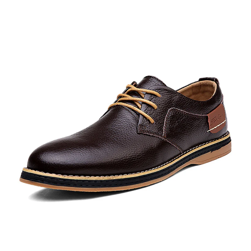 Herren Elegante Schnürschuhe aus hochwertigem Leder mit rutschfester Sohle Heidi Mode - Image 7