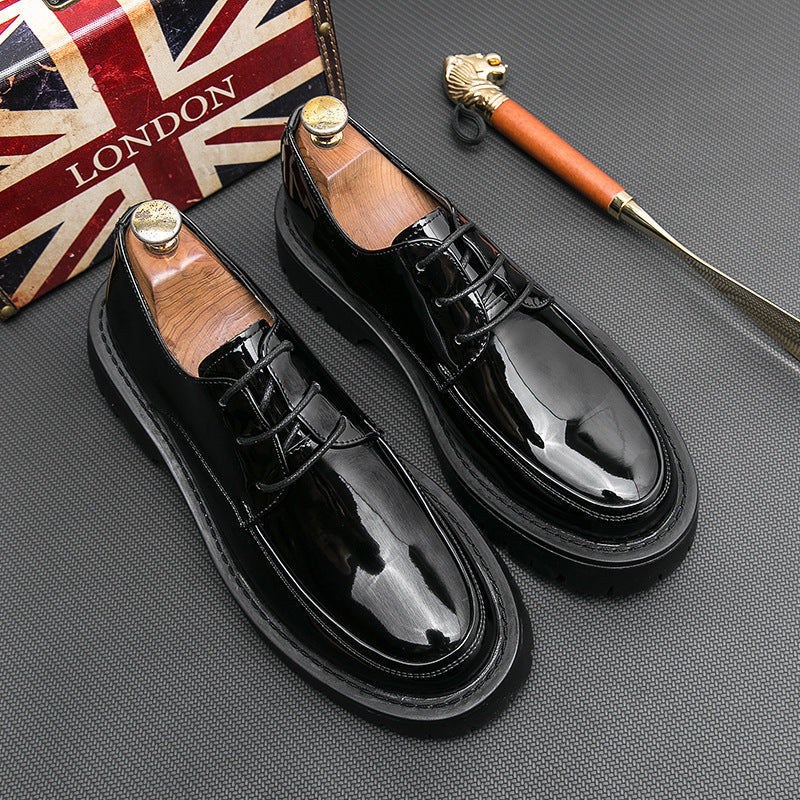 Herren Elegante Schnürschuhe mit stabiler Profilsohle und klassischem Design Heidi Mode - Image 4
