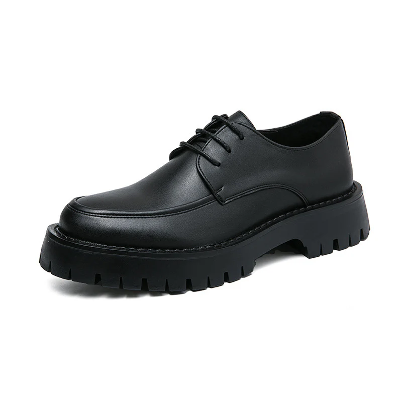 Herren Elegante Schnürschuhe mit stabiler Profilsohle und klassischem Design Heidi Mode - Image 5