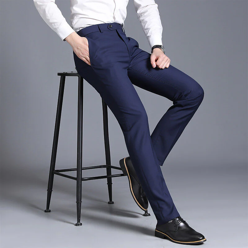 Herren elegante Slim-Fit Anzughose Heidi-Mode - Image 6
