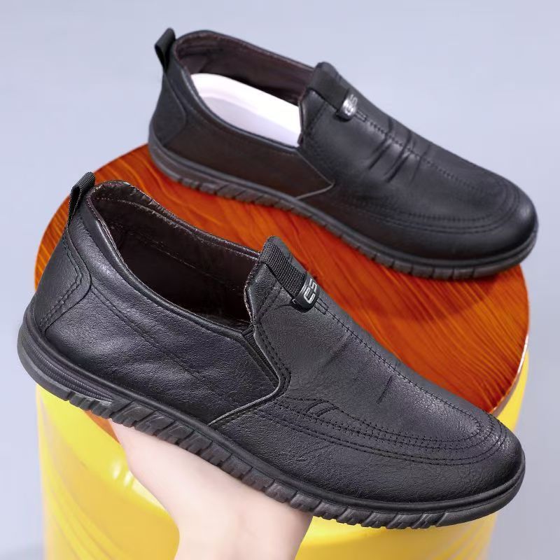 Herren Elegante Slip-On Mokassins mit rutschfester Sohle und hochwertigem Leder Heidi Mode - Image 6
