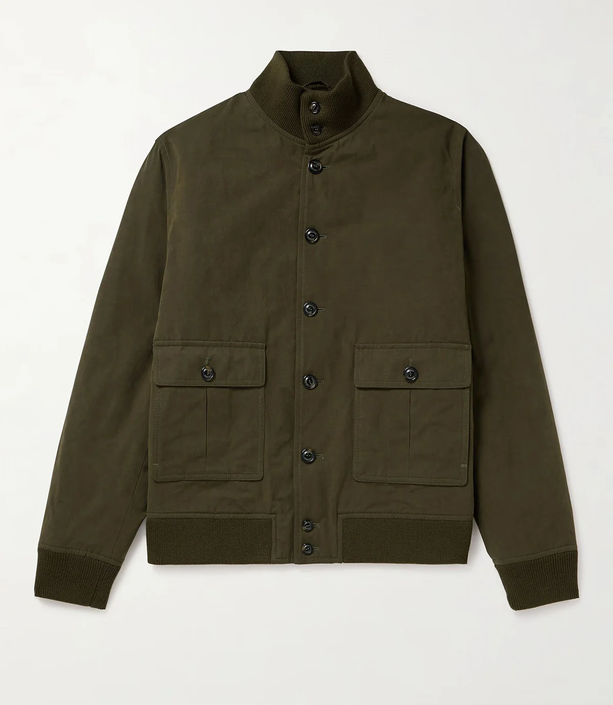 Herren elegante Wildlederjacke mit praktischem Kragen und aufgesetzten Taschen Heidi-Mode - Image 8
