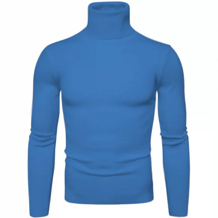 Herren eleganter Rollkragenpullover aus feiner Merinowolle Heidi-Mode - Image 10