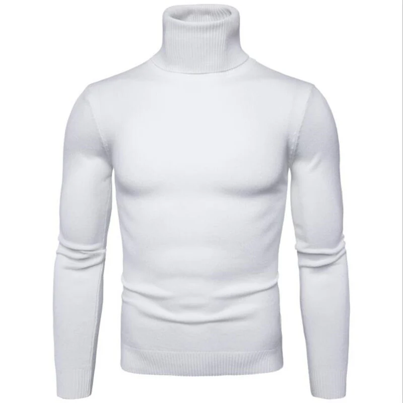 Herren eleganter Rollkragenpullover aus feiner Merinowolle Heidi-Mode - Image 14